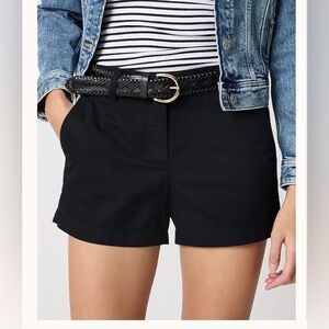 SO Black Chino Shorts